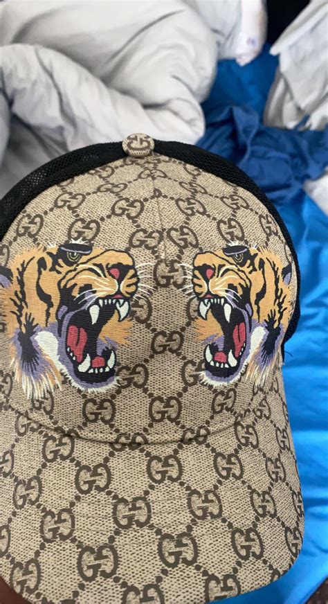 cappello gucci tigre